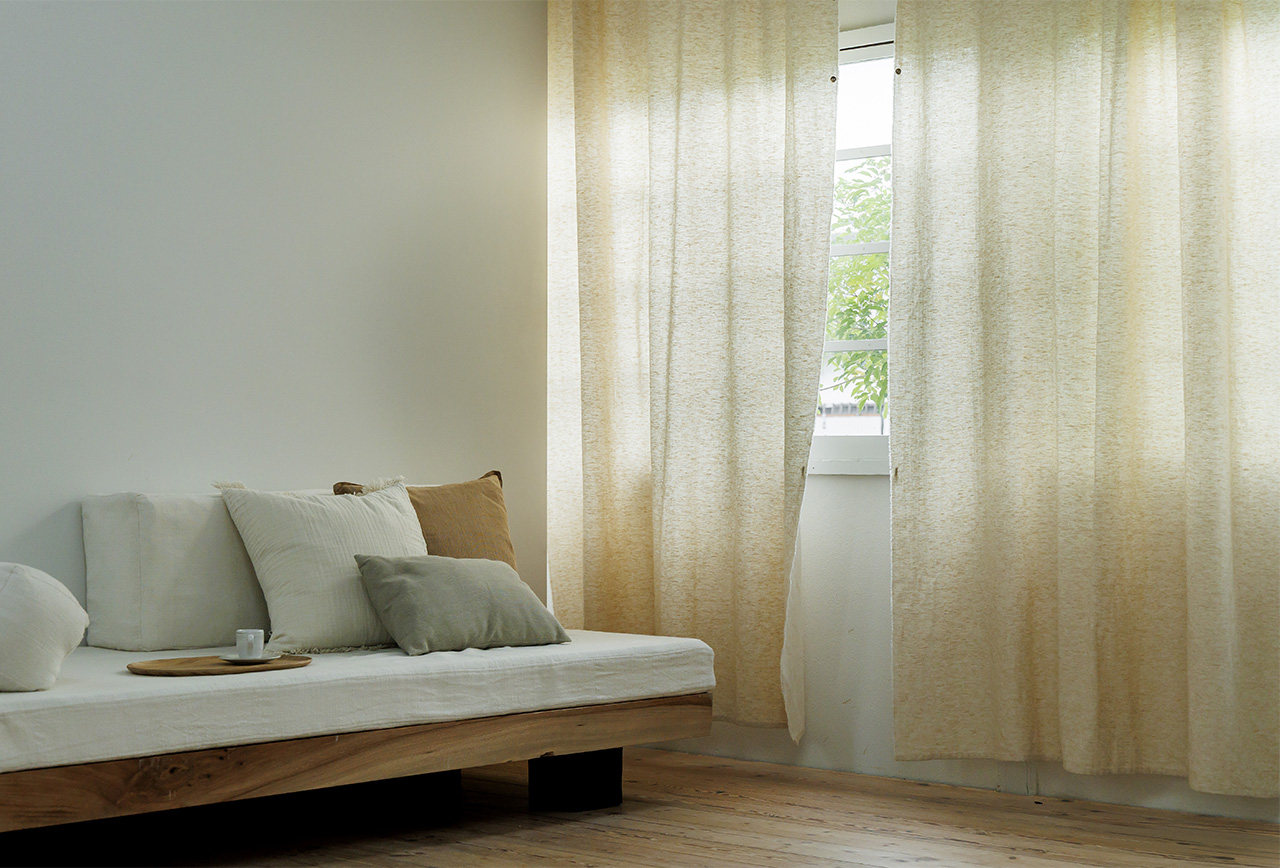 ナチュラルカーテン madomo　take　バンブーコットン100%