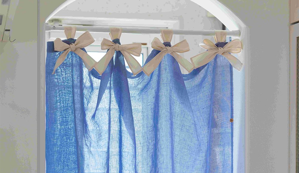 突っ張り棒カーテン